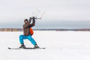 Versuchen Sie Snowkiting und fühlen Sie sich wie ein echter Norweger